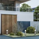 Rábalux 77131 Leitha 50x10cm, 720lm, 3000K, IP44 kültéri álló lámpa