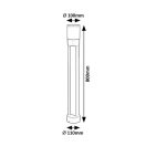 Rábalux 77132 Leitha 80x10cm, 700lm, 3000K, IP44 kültéri álló lámpa