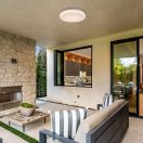 Rábalux 77133 Lowar 24x6cm, 750lm, 3000/4000/6000K, IP44  mennyezeti lámpa