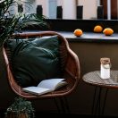 Rábalux 77143 Funes akkumulátoros, érintőkapcsolós, fényerőszabályzós, 19x8cm, 120lm, 2800/4000/6500K, IP44 kültéri asztali lámpa