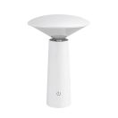 Rábalux 77146 Polperro akkumulátoros, érintőkapcsolós, fényerőszabályzós, 14x21cm, 180lm, 2800/4000/6500K, IP20 asztali lámpa