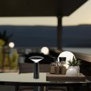 Rábalux 77147 Polperro akkumulátoros, érintőkapcsolós, fényerőszabályzós, 14x21cm, 180lm, 2800/4000/6500K, IP20 asztali lámpa