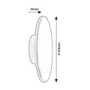 Rábalux 77151 Tarpa 22x4,5cm, 1500lm, 2700/4000/6500K, IP65 kültéri fali lámpa