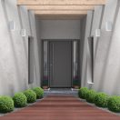 Rábalux 77164 Urfa 16x7,5cm, 1800lm, 2700/4000/6500K, IP65 kültéri fali lámpa