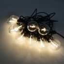 Rábalux 77165 Zirc 6,5m hosszú, 35lm, 2700K, IP44 napelemes fényfüzér