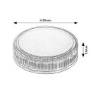 Rábalux 77175 Trillo napelemes, IK08, 15lm, 4000K, IP54 kültéri dekorációs lámpa