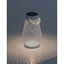 Rábalux 77176 Tapolca napelemes, 22x13,5cm, 2lm, 3000K, IP44 kültéri asztali lámpa