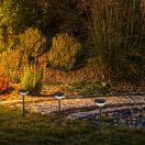 Rábalux 77177 Monor napelemes, színváltós, IP44-es kültéri leszúrható lámpa