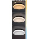 Rábalux 77182 Lowar 28,5x6,5cm, 1100lm, 3000/4000/6000K, IP44  mennyezeti lámpa