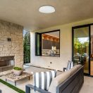 Rábalux 77182 Lowar 28,5x6,5cm, 1100lm, 3000/4000/6000K, IP44  mennyezeti lámpa