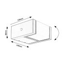 Rábalux 77183 Cubbington 13x6cm, 720lm, 4000K, IP54 kültéri fali lámpa