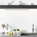 Rábalux 78010 Bareg 119x2x3,5cm, 1600lm, 3000/4000K, kapcsolós konyhai pultmegvilágító