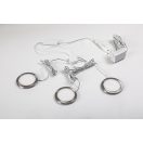 Rábalux 78043 Socavi 3db-os sorolókábeles, szenzoros, érintőkapcsolós, fényerőszabályzós, 4000K konyhai pultmegvilágító