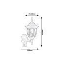 Rábalux 7837 Milano kültéri fali lámpa