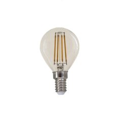   Rábalux 4W 2700K 500Lumen Kisgömb izzó forma E14 filament LED fényforrás