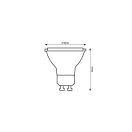 Rábalux 4W 3000K 400Lumen MR16 GU10 LED fényforrás