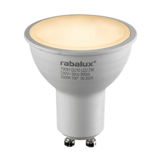 Rábalux 79081 7W 800lm, 3000K, MR16 GU10 LED fényforrás