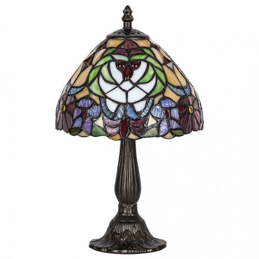 Rábalux 8089 Mirella Tiffany asztali lámpa, búra átmérő 20cm