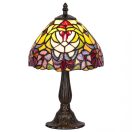 Rábalux 8089 Mirella Tiffany asztali lámpa, búra átmérő 20cm