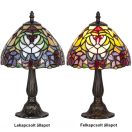 Rábalux 8089 Mirella Tiffany asztali lámpa, búra átmérő 20cm