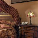 Rábalux 8089 Mirella Tiffany asztali lámpa, búra átmérő 20cm