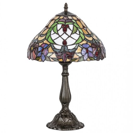 Rábalux 8090 Mirella Tiffany asztali lámpa, búra átmérő 30cm