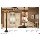 Rábalux 8090 Mirella Tiffany asztali lámpa, búra átmérő 30cm