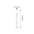 Rábalux 8148 Black torch kültéri álló lámpa