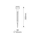 Rábalux 8366 Solar 1 kültéri leszúrható lámpa