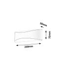 Rábalux 8795 Birmingham kültéri fali lámpa