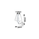 Rábalux 8844 Favara kültéri fali lámpa