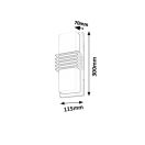 Rábalux 8940 Rodez kültéri fali lámpa