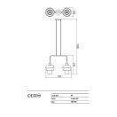 Redo 01-1351 Taipi függeszték