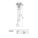 Redo 01-1352 Taipi függeszték