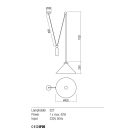 Redo 01-1545 Kalimba függeszték