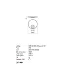 Redo 01-1698-TRIAC Orbit mennyezeti lámpa