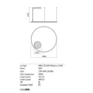 Redo 01-1712-TRIAC Orbit függeszték