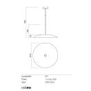 Redo 01-1744 Cymbal függeszték