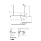 Redo 01-1849 Giotto függeszték