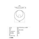 Redo 01-1886 Torsion mennyezeti lámpa