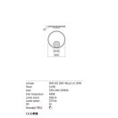 Redo 01-1903-TRIAC Orbit mennyezeti lámpa