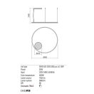 Redo 01-1915-TRIAC Orbit függeszték