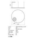 Redo 01-1916-TRIAC Orbit függeszték