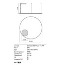 Redo 01-1917-DALI Orbit függeszték