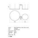 Redo 01-1922-TRIAC Orbit függeszték