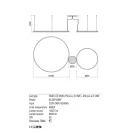 Redo 01-1923-TRIAC Orbit függeszték
