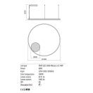 Redo 01-1950-DALI Orbit függeszték