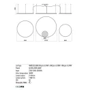 Redo 01-1954-TRIAC Orbit függeszték