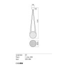 Redo 01-1973 Alluria függeszték