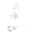 Redo 01-1980 Morris asztali lámpa